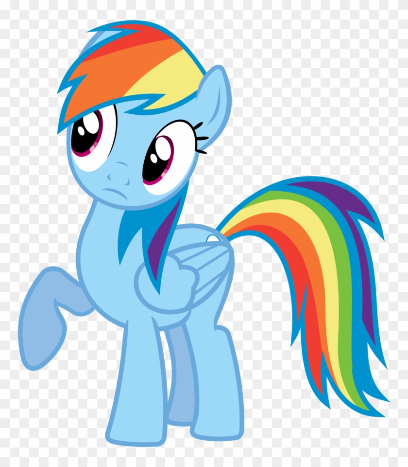 Wait, They Don't Actually Have Equestria Girls Toys - Rainbow Dash Standing Vector #1334806