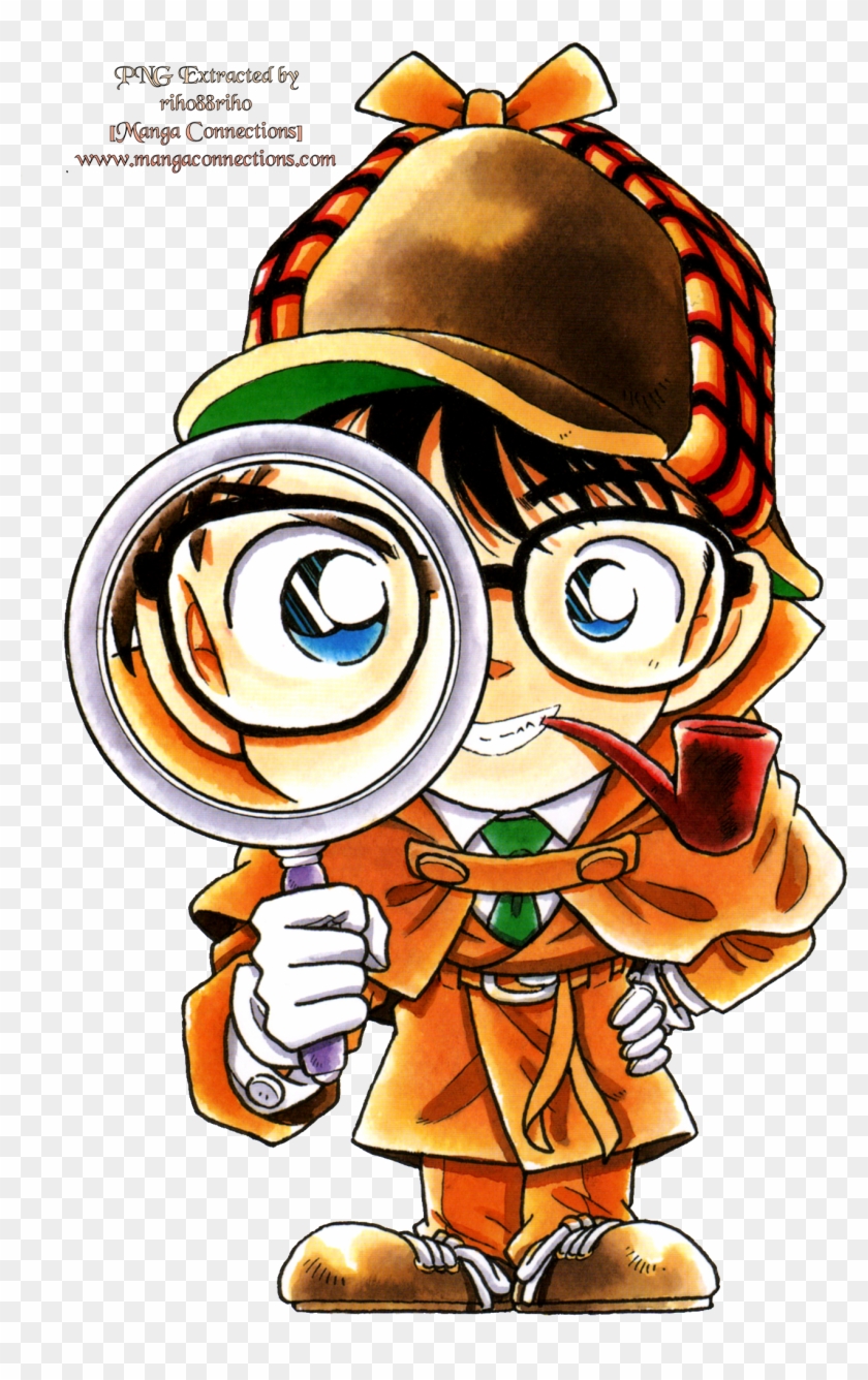 Detective Conan With Magnifying Glass #1334851