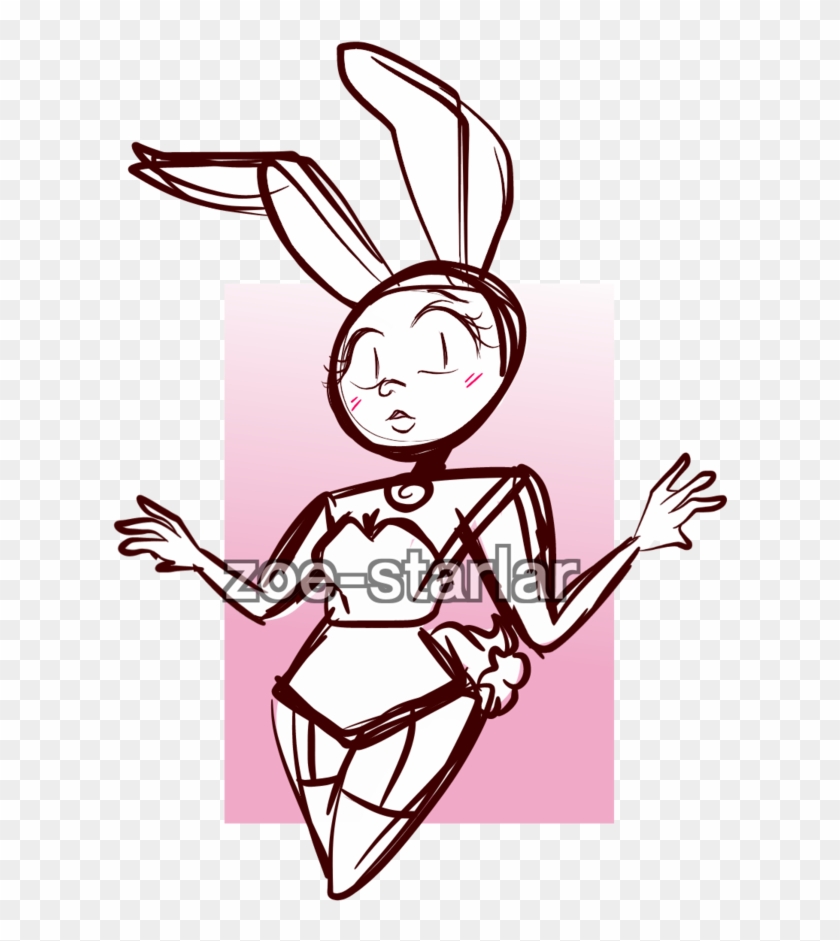 Bunny Special San Valentin By Zoe-starlar - Illustration #1334880