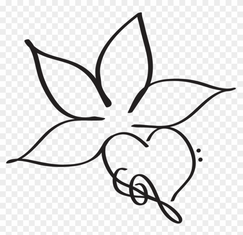 Easy Tattoos To Drawmusic - Simple Flower Tattoo Designs #1334879