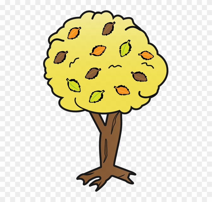 Fall Trees Clipart 17, Buy Clip Art - Yellow Tree Clip Art #1334887