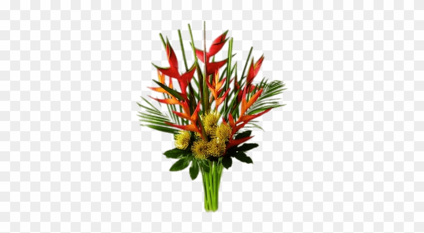 Heliconia Composition - Ftd Striking Luxury Tropical Bouquet #1334895