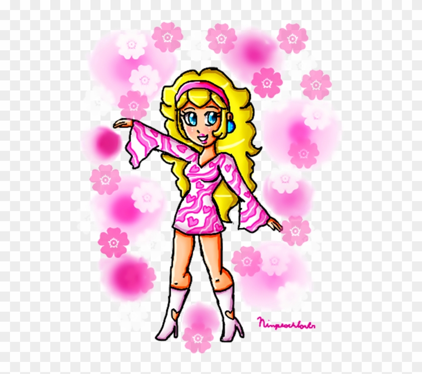 Disco Peach By Ninpeachlover - Drawing #1335092