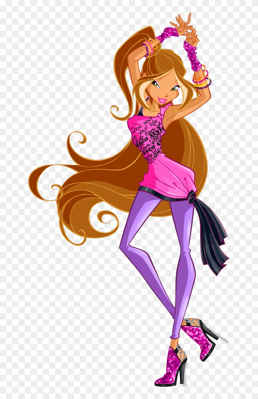 Flora Disco Season 5 By Fenixfairy - Imagenes De Flora De Las Winx Club #1335120