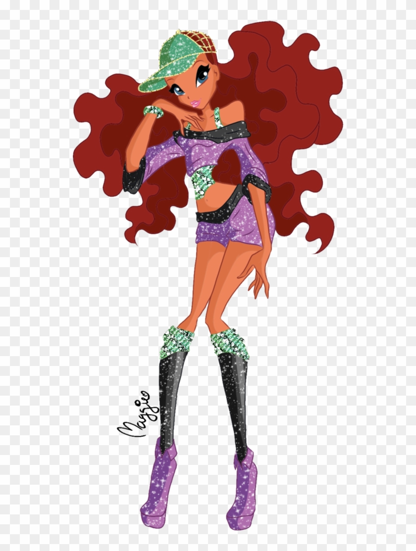 Aisha Disco Style By Magicalcolourofwinx - Winx Club Aisha Season 5 Outfits #1335155