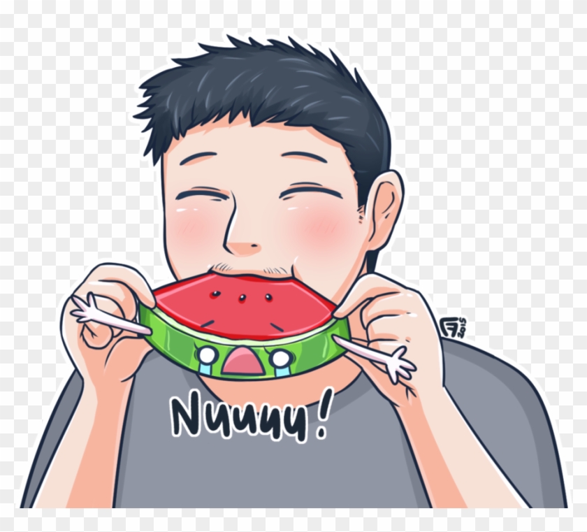 [gift] Eating Watermelon By Frank-seven - Eating #1335164