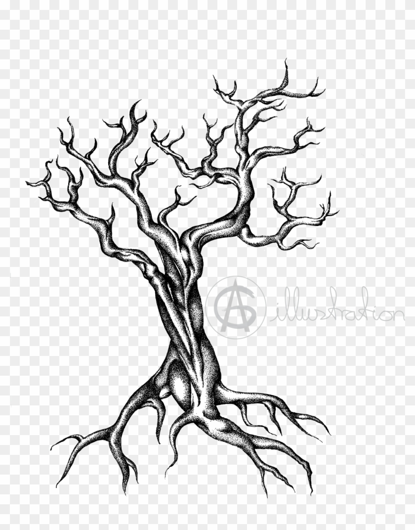 Yggdrasil Tree Without Leafes - Yggdrasil Drawing #1335181