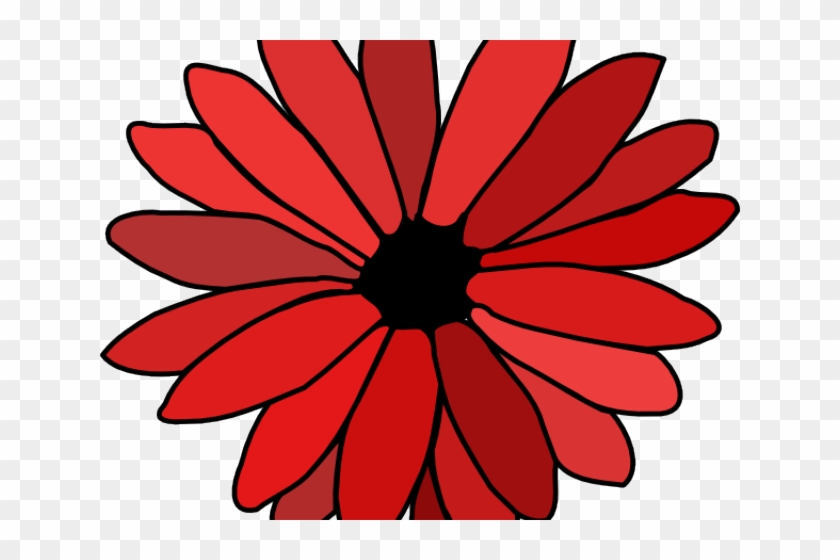Red Flower Clipart 70 Flower - Clip Art Flower #1335244