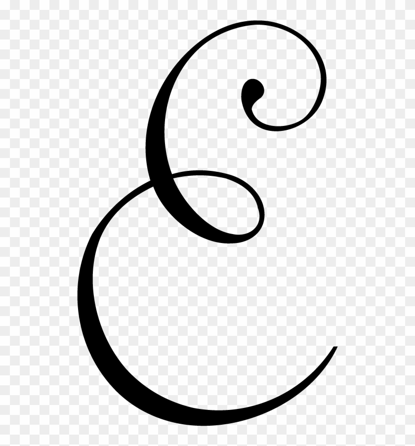 Svg - Monogram Letter E #1335278