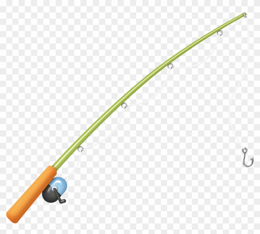 Fishing Pole Clipart Png Transparent - Fishing Pole Png Clipart #1335300