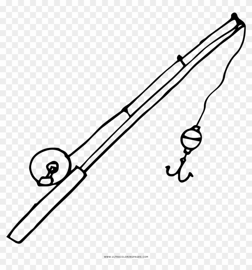 2018 Fishing Pole Coloring Page With Rod Ultra Pages - Coloring Pages Of Fishing Rods #1335334