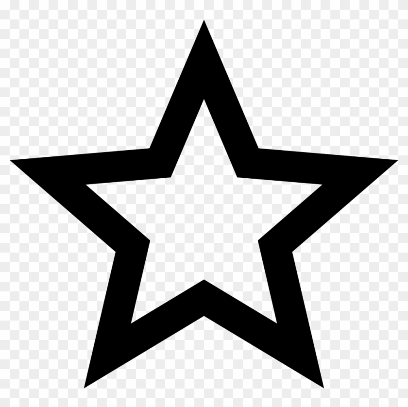 Material Star Outline Comments - Black Star Design Tattoos #1335451
