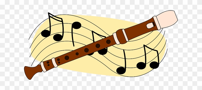 Elementary Instrumental In - Recorder Clip Art #1335468