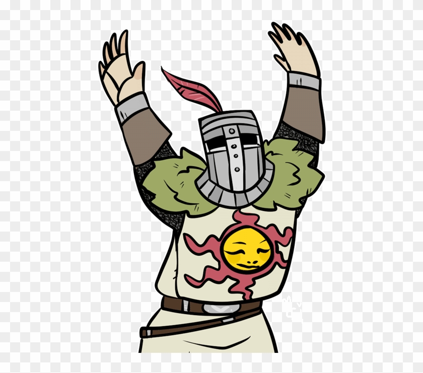 Anyone Else* Reminded Of Solaire's "praise The Sun" - Praise The Sun Gif #1335474