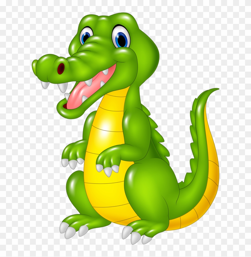 Crocodile Alligator Cartoon Illustration - Crocodile Cartoon Animals #1335538