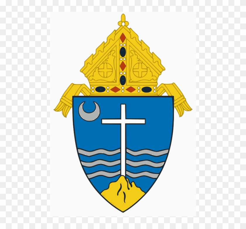 This Image Rendered As Png In Other Widths - Catholic Diocese Coat Of Arms #1335564