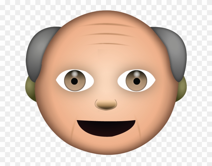 White Grandma Emoji $0 - Emoji Grandma And Grandpa #1335622