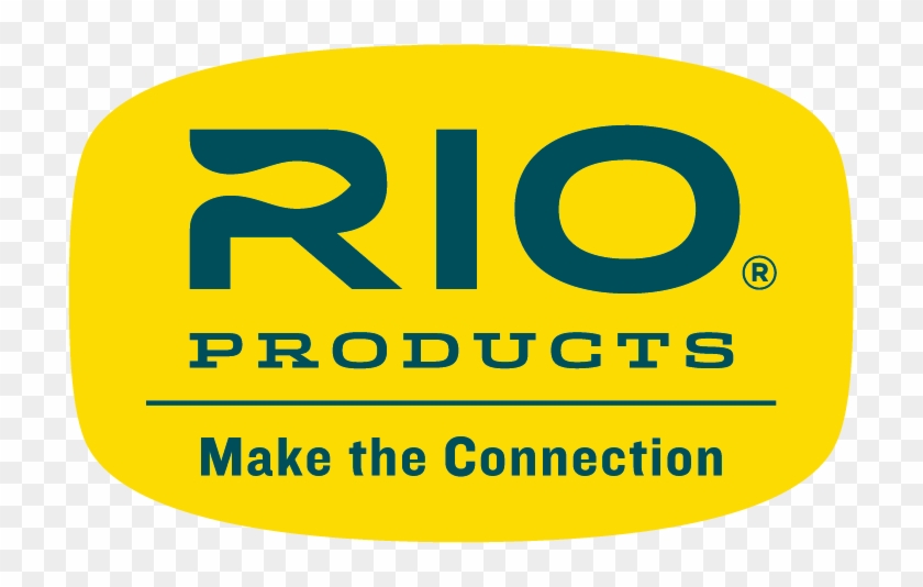 Rio Logo Make The Connection Shield Blue On Yellow - Rio Powerflex 9ft Tapered Leaders #1335640