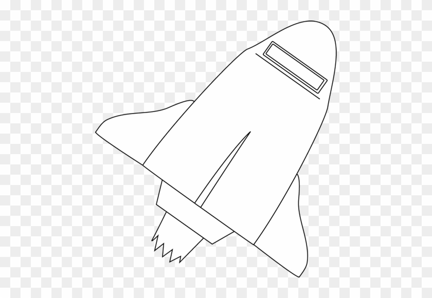 Black And White Space Shuttle - Black And White Space Shuttle #1335662