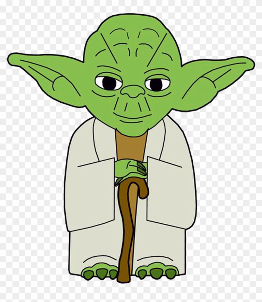 Yoda Drawing Star Wars Clip Art - Yoda Easy Drawing #1335735