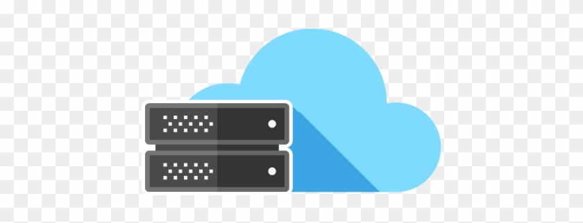 Server Clipart Cloud Service - Cloud Server Logo Png #1335865
