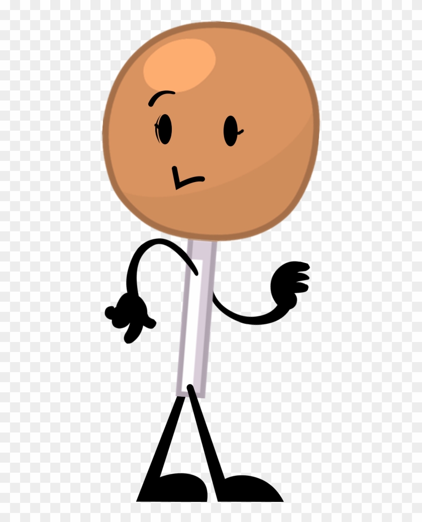 Orange Lollipop Pose Update - Bfdi Orange Cloudy #1335896