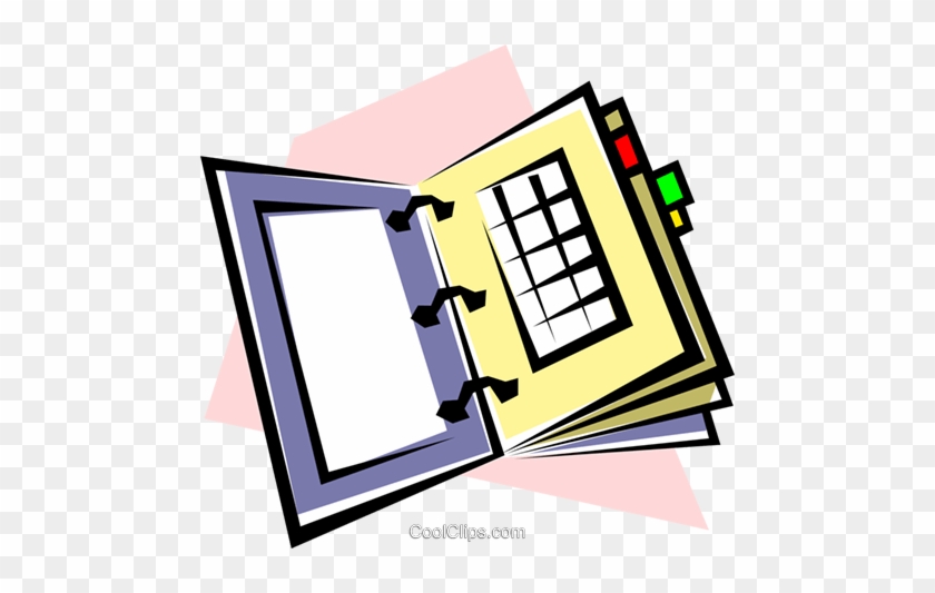 Agenda Livre De Direitos Vetores Clip Art Ilustra - Terminkalender Clipart #1335906