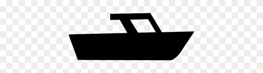 Speed Boat Side View Silhouette Vector - Sokn Camping #1335975