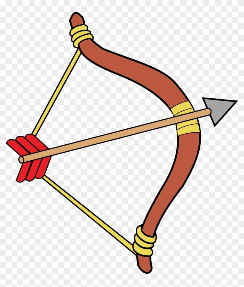 Small Clipart Bow And Arrow - Archery Clip Art #1335977
