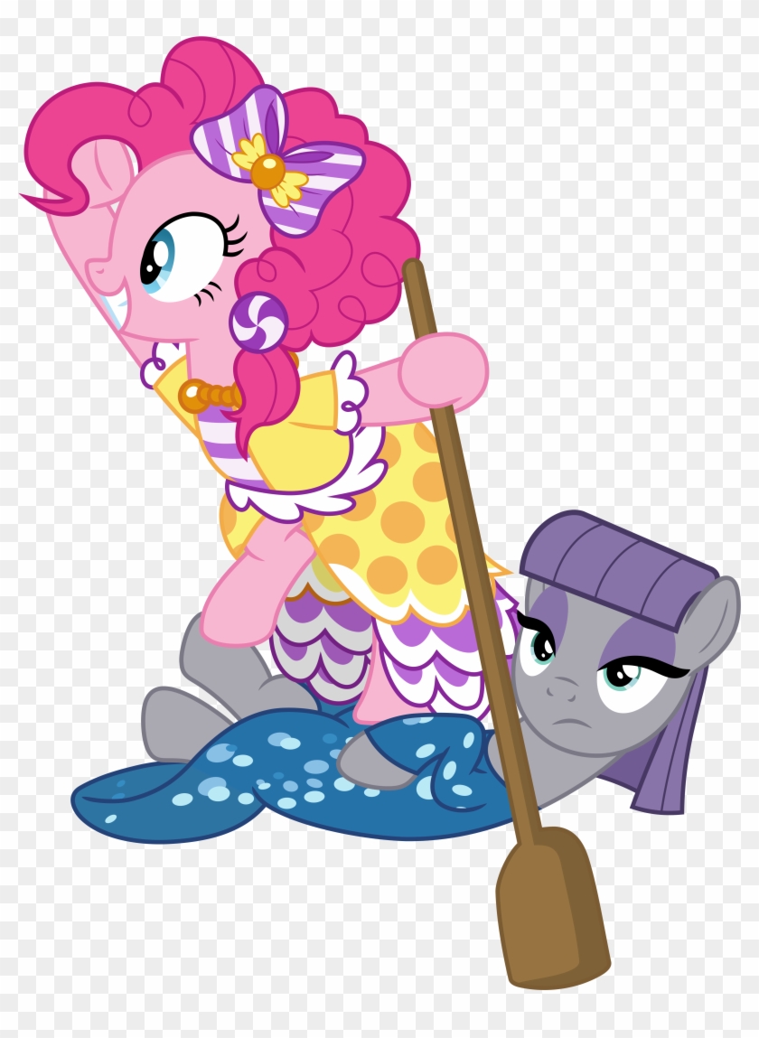 By Ponyhd Pinkie And Maud - Boat #1335980