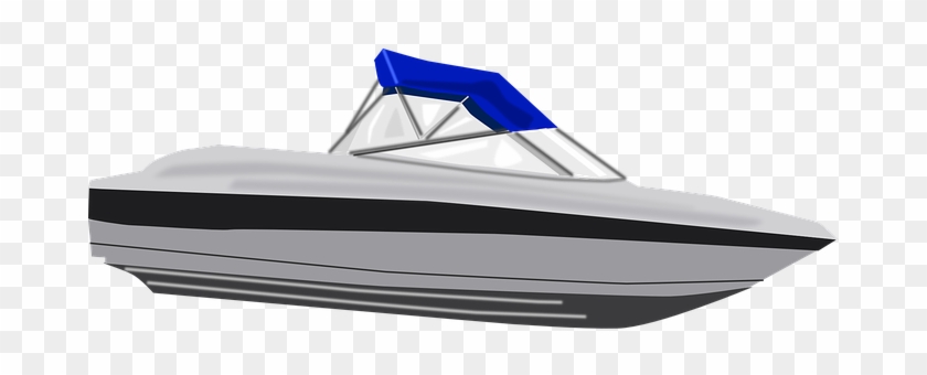 Speed Boat Water Vehicle Fast Motor Speedb - Boat Clip Art #1335984