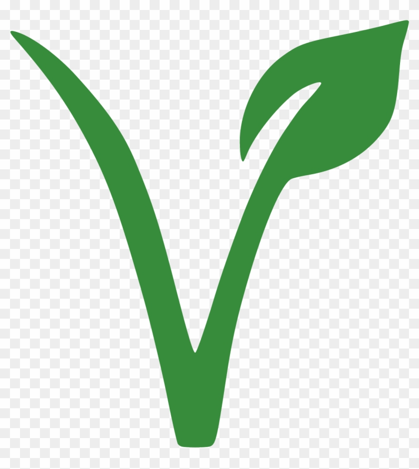 Vegetarisches Zeichen Icon - Vegetarian Symbol Png #1336052