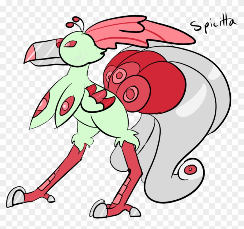 #003 Spicitta, The Winter Bird Pokemon By Esper Of - Pokémon #1336055