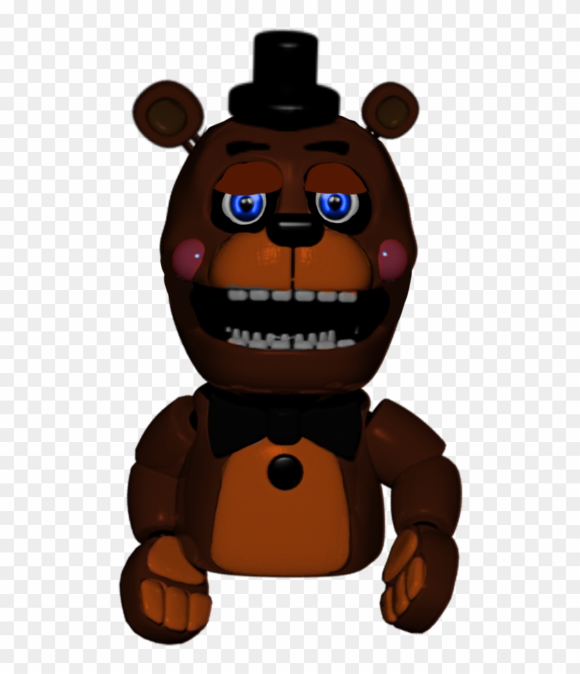 Withered Toy Freddy By Jadebladegamer22 - Fnaf 2 Toy Freddy Png - Free  Transparent PNG Clipart Images Download