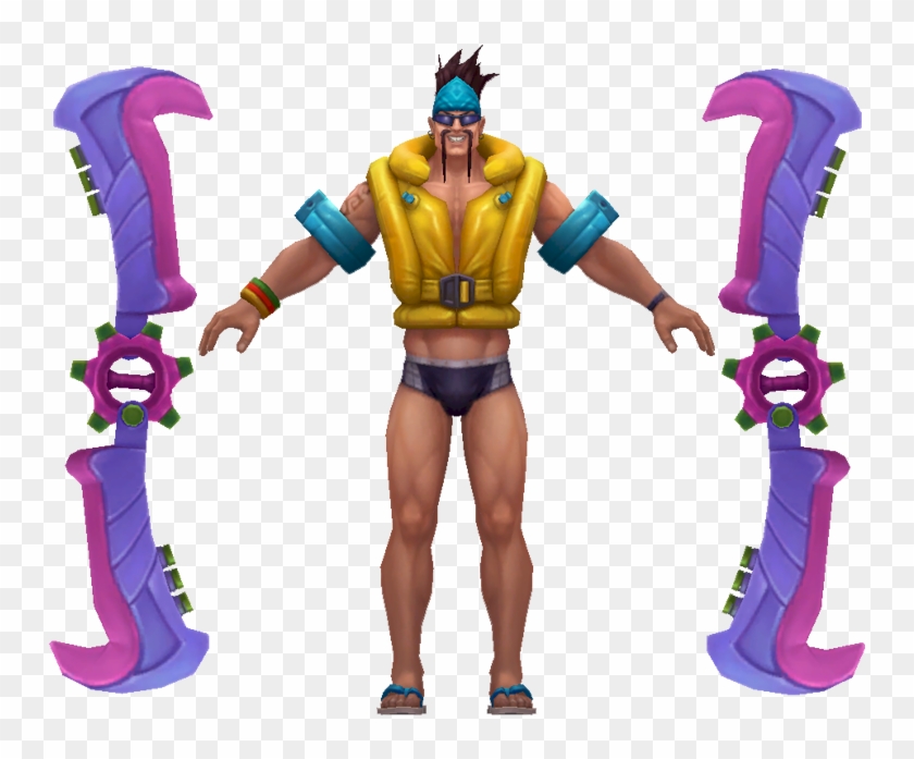 Download Zip Archive - Pool Party Draven Png #1336097
