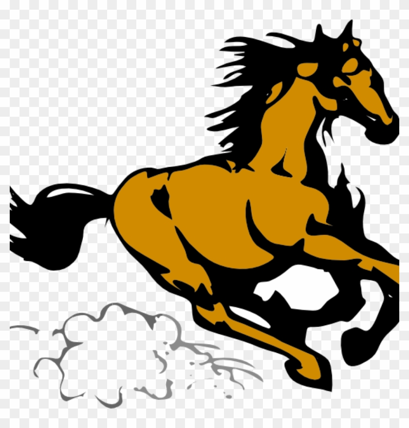 Running Horse Clipart 4 Clip Art At Clker Vector Online - Horse Running Clipart #1336105