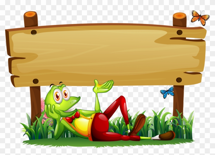 Яндекс - Фотки - Cute Wooden Signboard Clipart #1336137