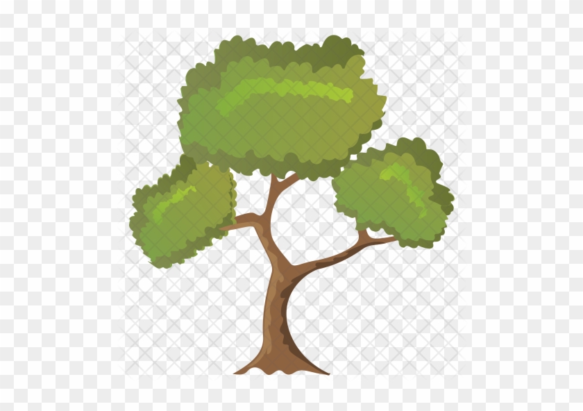 Black Willow Tree Icon - Illustration #1336181