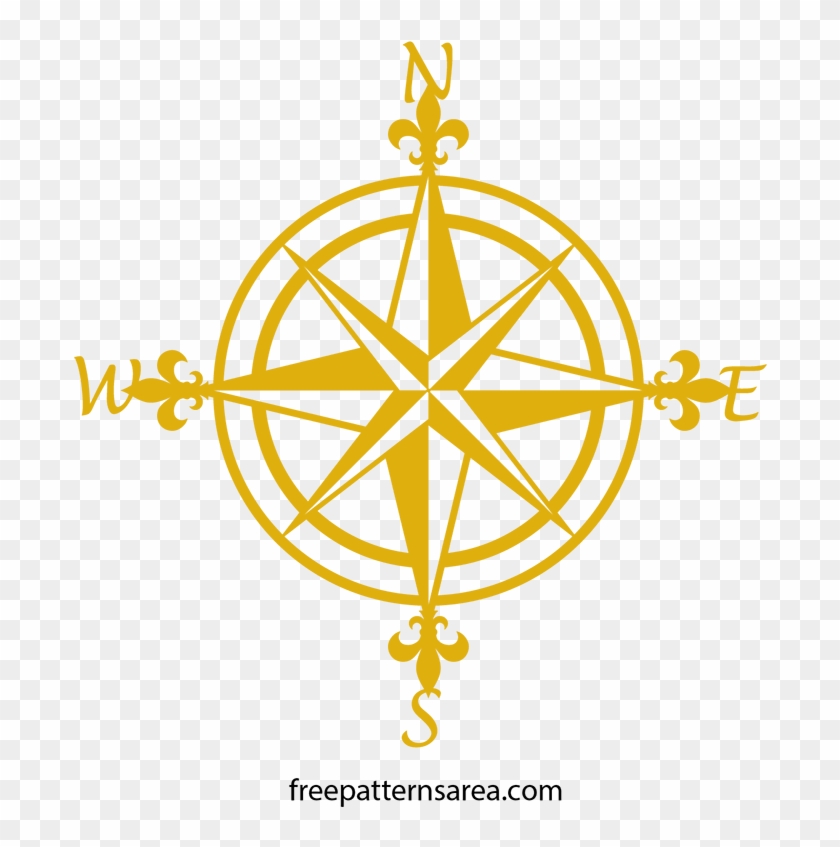Pic Of Compass Rose - Compass Rose Clip Art #1336281