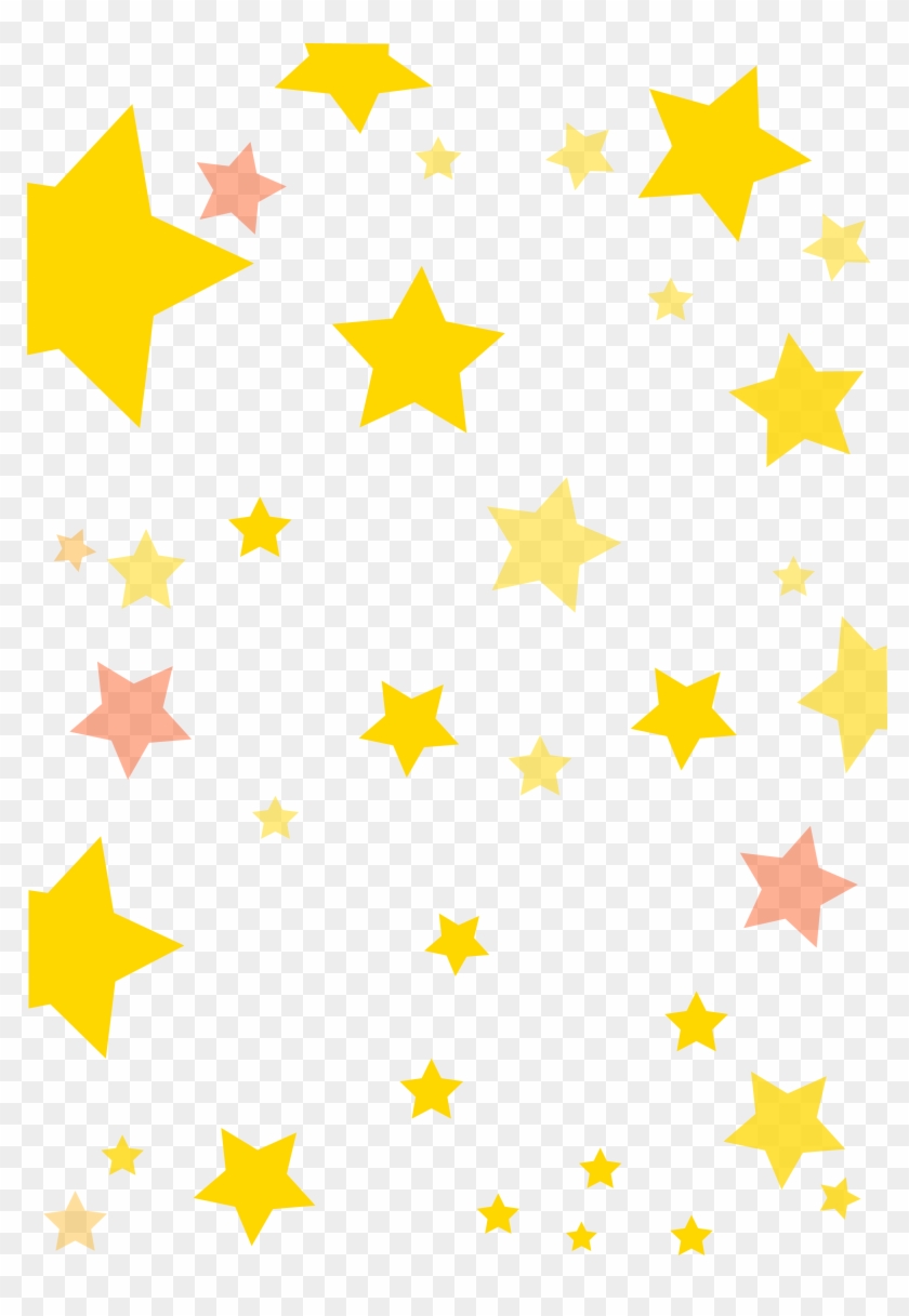 Star Pattern Vector - Paper Crafts For Birthday Decoration #1336301