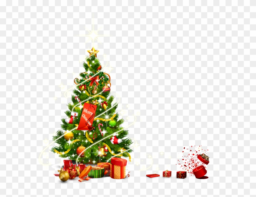 Santa Claus Christmas Tree Christmas Ornament Gift - Christmas Tree Lighting Png #1336361
