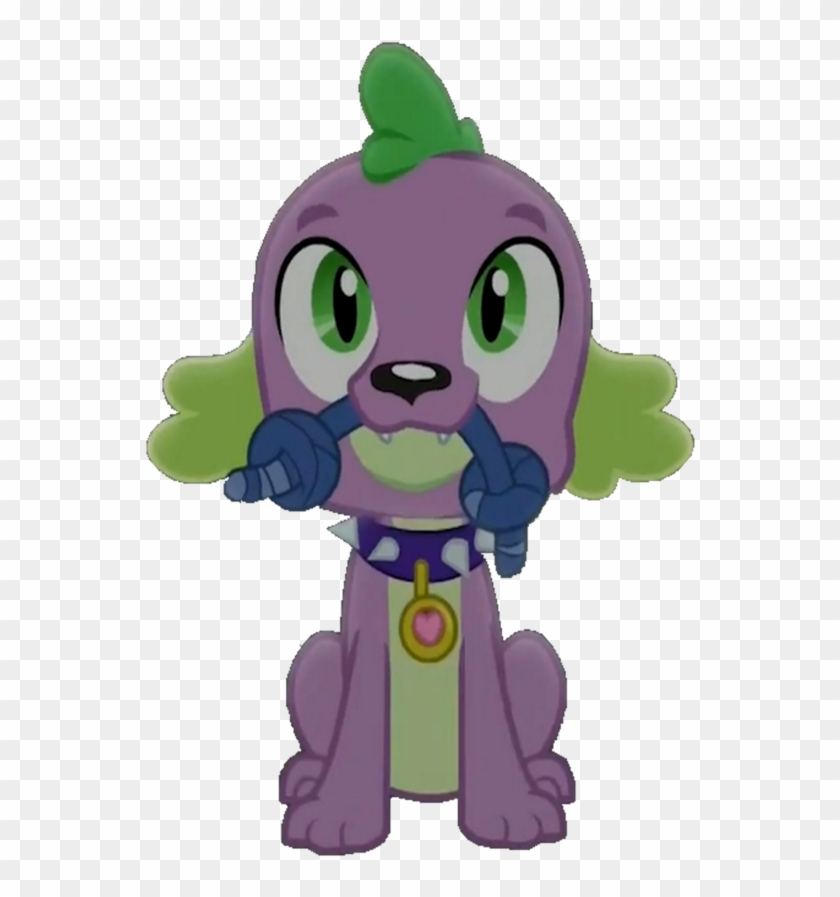 Spike Sitting With Chew Toy By Awsomejosh13 - Mlp Dog Spike Vector #1336477