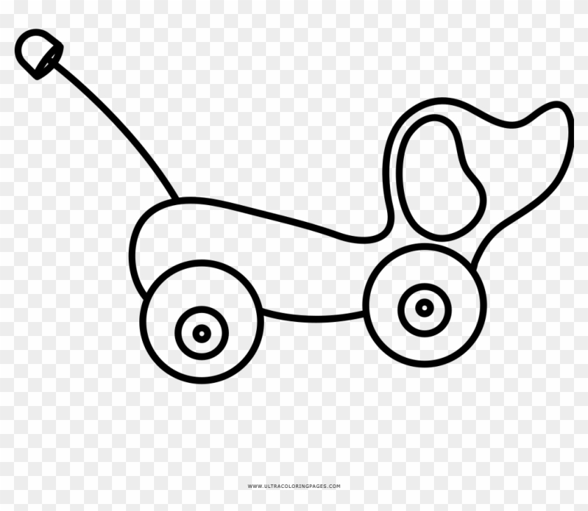 Toy Dog Coloring Page - Drawing #1336479