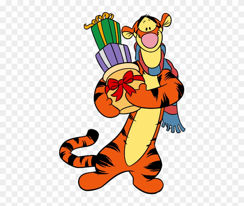 Dec092 - Tigger Christmas Clipart #1336481