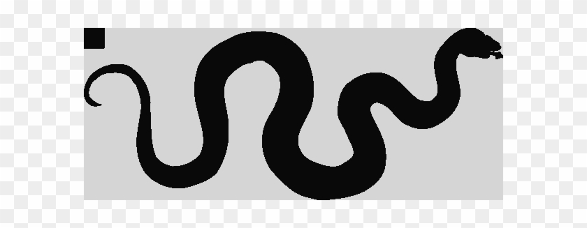 Snake Clip Art Black And White Snake Clipart Black - Snake Silhouette #1336514