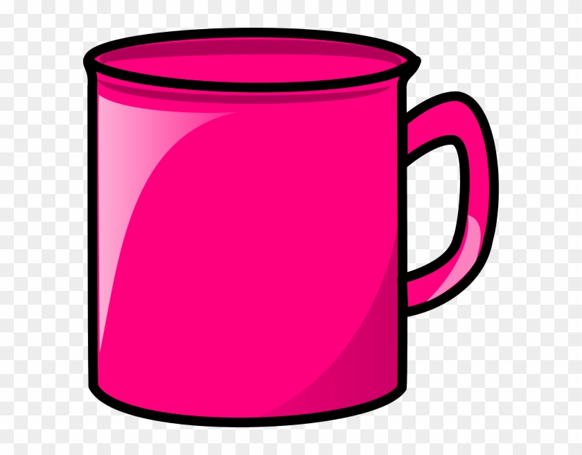 Pink Mug Clip Art At Clker Com Vector Clip Art Online - Clip Art #1336519