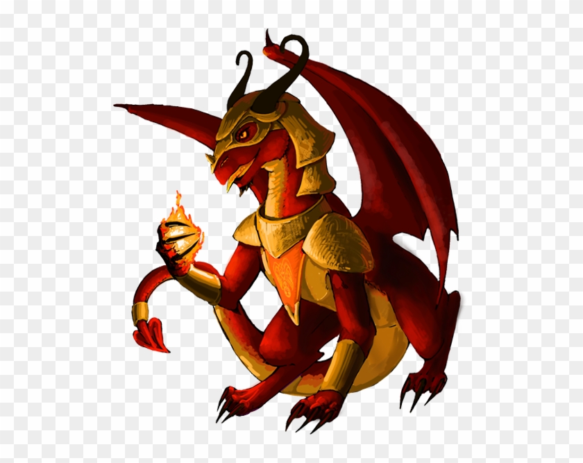 Fire Dragon By Valapfia - Dragon #1336541