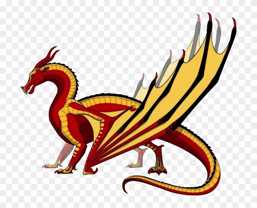 Skywings - Wings Of Fire Dragons Queen Scarlet #1336553