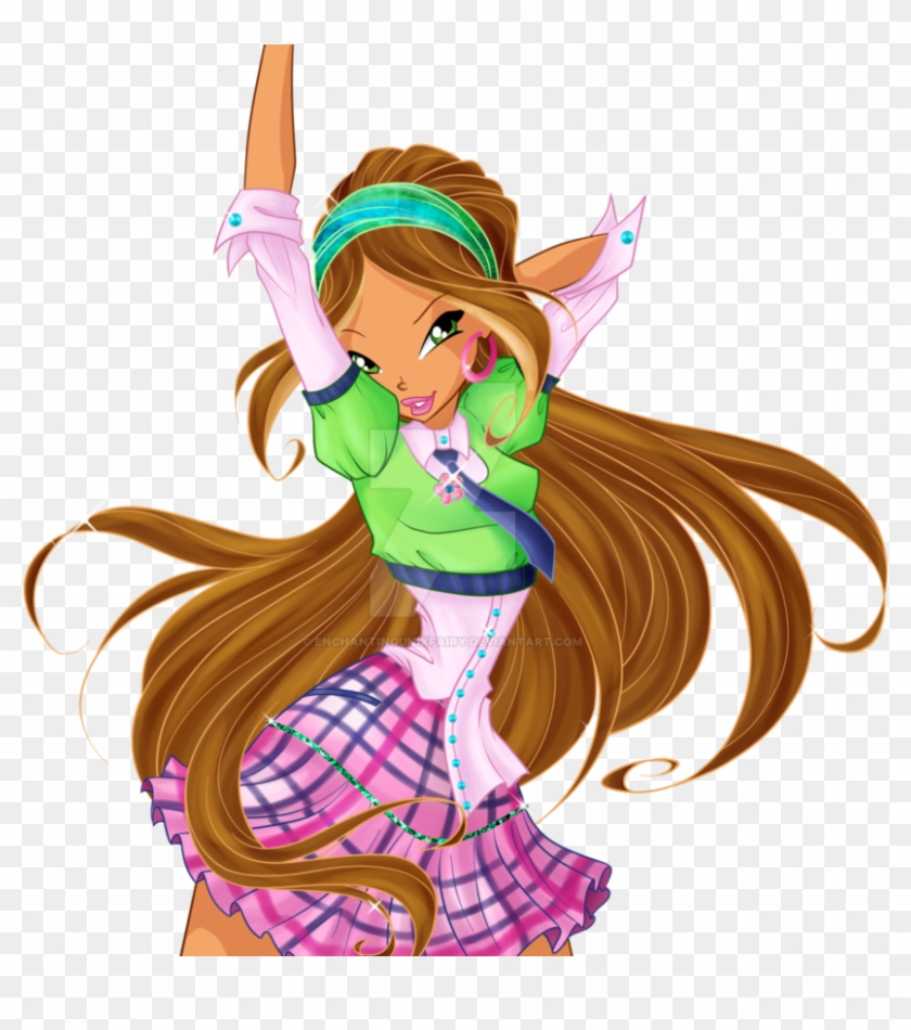 Flora Season 7 Halfbody - Winx Club #1336590