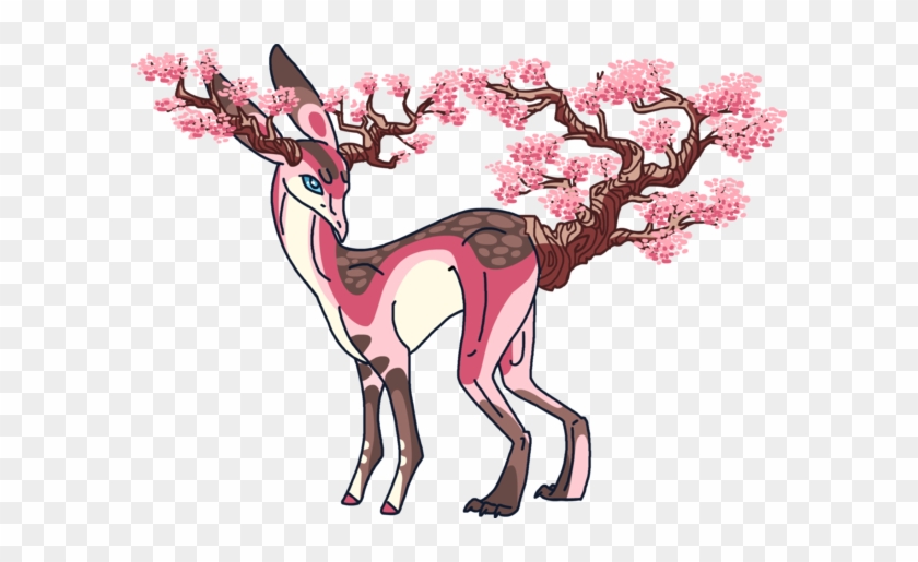 Cherry Blossom Nature Spirit For Shut Up Emily By Shroommu - Cartoon #1336674